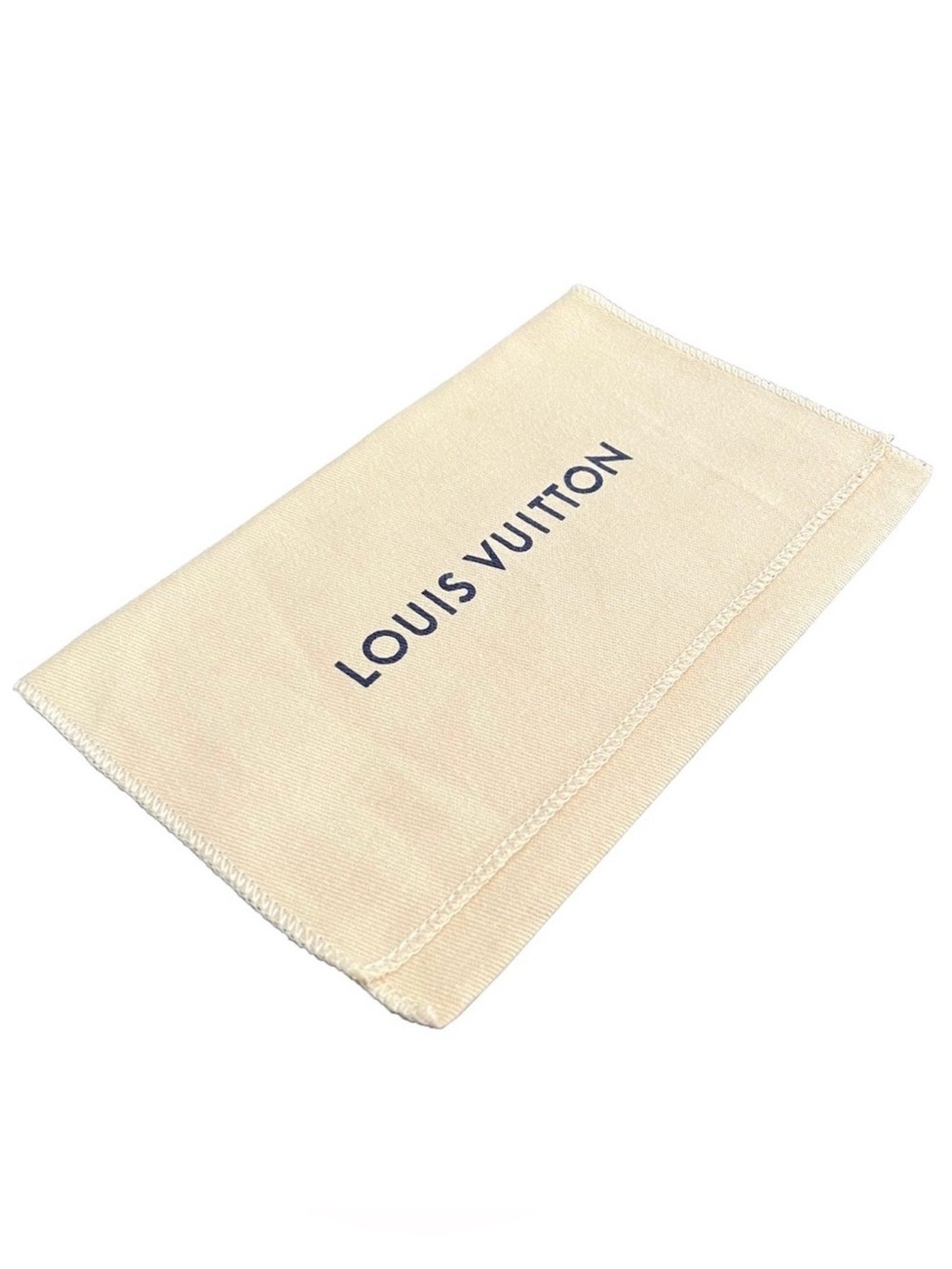 LOUIS VUITTON 💙 LV SIGNATURE 💙 AUTHENTIC CREAM DUST BAG ⚠️EMPTY⚠️  EUC